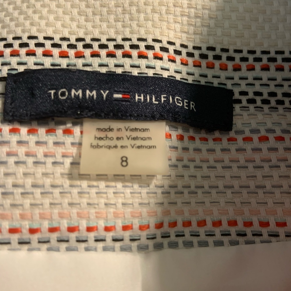 Tommy Hilfiger Multicolor Striped Blazer Women’s Size 8 NWOT - Picture 4 of 14